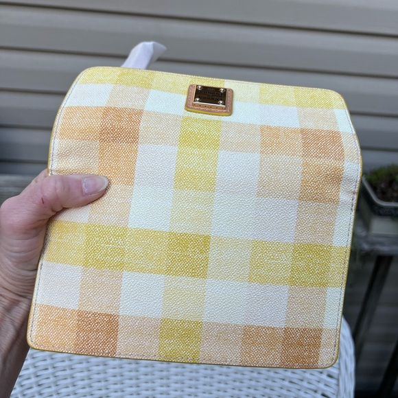 Dooney & Bourke Quadretto Check Milly Wristlet